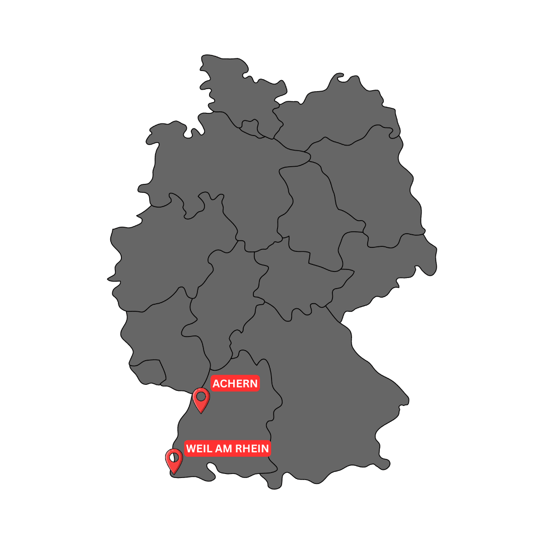 Standorte Deutschland & Schweiz
